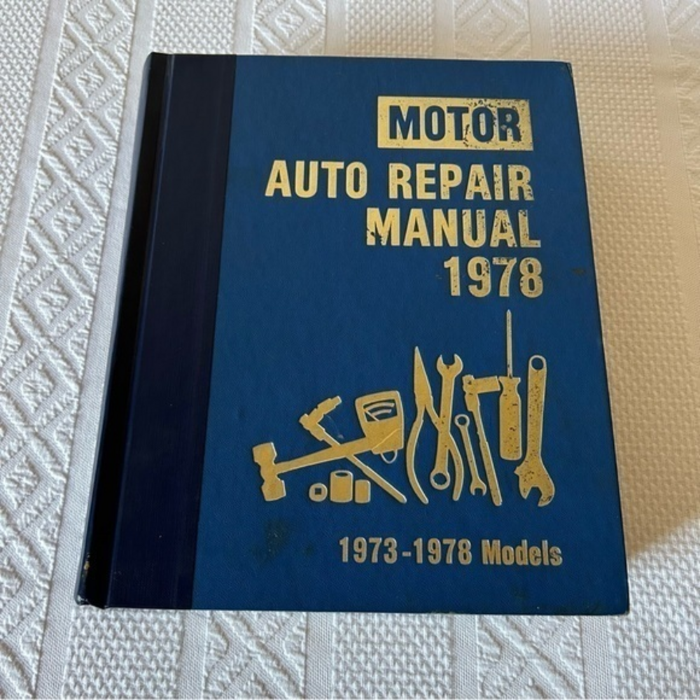 Vintage Motor Auto Repair Manual‎ 1978